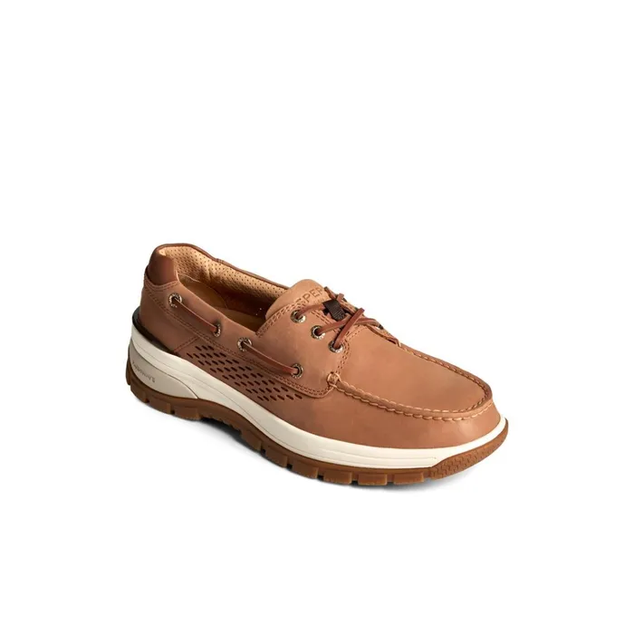 Sperry Boat Shoes Gold Cup Billfish PLUSHWAVE Boat Shoe Medium Beige 8211 Men