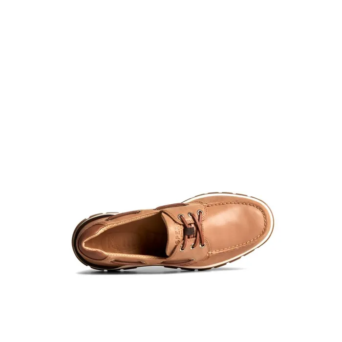 Sperry Boat Shoes Gold Cup Billfish PLUSHWAVE Boat Shoe Medium Beige 8211 Men