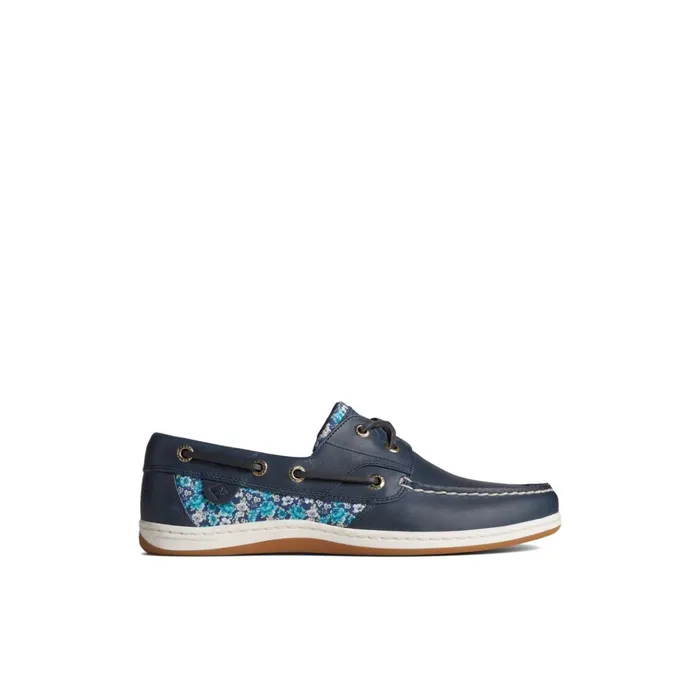 Sperry Boat Shoes Koifish Floral Boat Shoe Navy 8211 Women