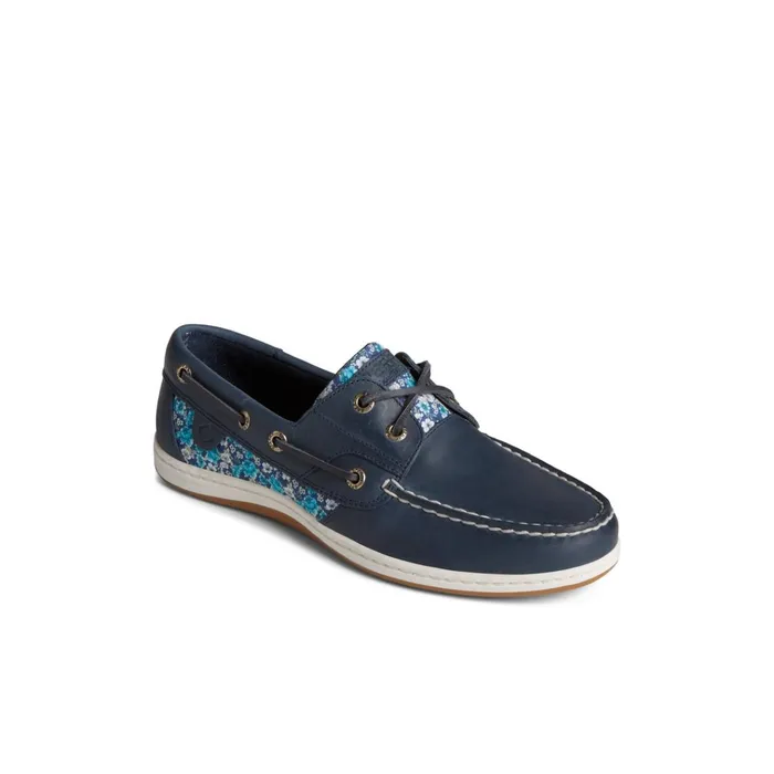 Sperry Boat Shoes Koifish Floral Boat Shoe Navy 8211 Women