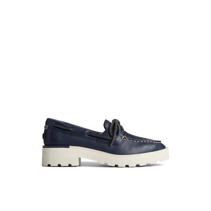 Sperry Boat Shoes Lug Boat Shoe Navy 8211 Women