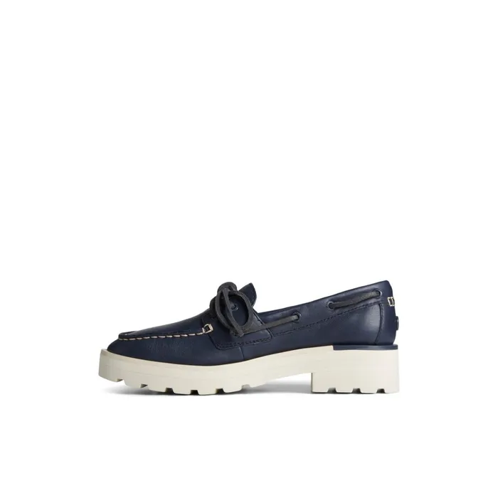 Sperry Boat Shoes Lug Boat Shoe Navy 8211 Women