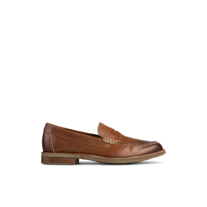Sperry Boat Shoes Topsfield Penny Loafer Medium Beige 8211 Men