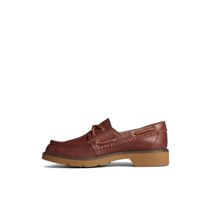Sperry Boat Shoes Wells Boat Shoes Bordo 8211 Women