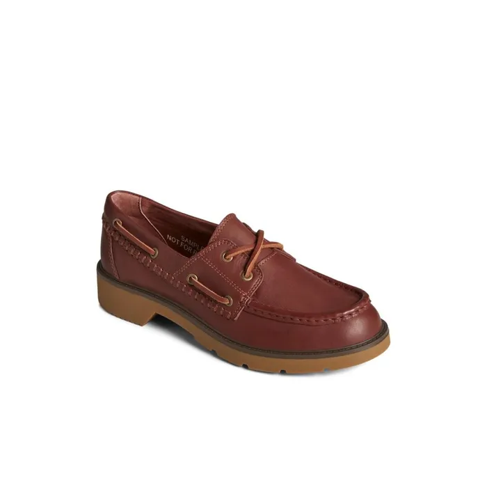 Sperry Boat Shoes Wells Boat Shoes Bordo 8211 Women
