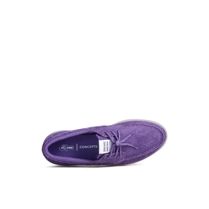 Sperry Boat Shoes X Concepts Authentic Original 3Eye Cup Boat Shoe Purple 8211 Men