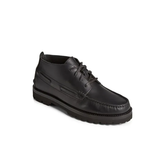 Sperry Boots Authentic Original Vibram Suede Chukka Black 8211 Men