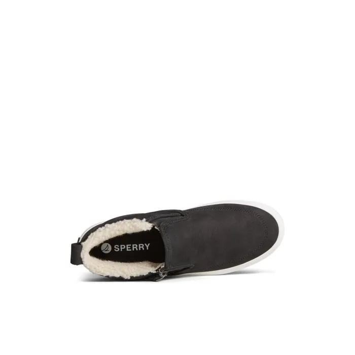 Sperry Boots Crest Side Zip Cozy Sneaker Black 8211 Women