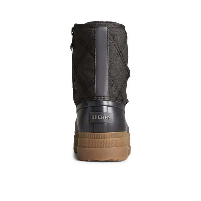 Sperry Boots Saltwater 20 Textile Duck Boot Black 8211 Women