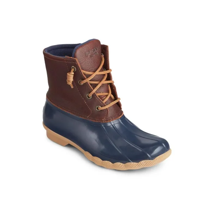 Sperry Boots Saltwater Duck Boot Dark Beige 8211 Women