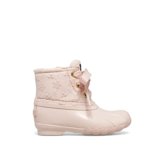 Sperry Boots Saltwater Duck Boot Pink 8211 Kids
