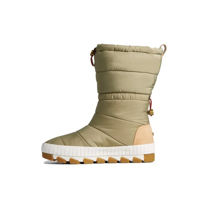 Sperry Boots Seacycled Torrent Fold Down Boot Medium Green 8211 Women