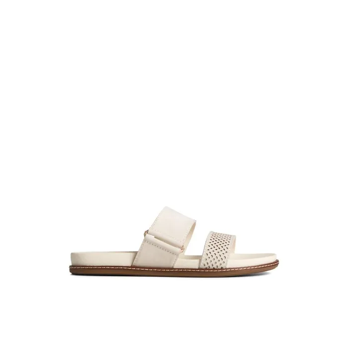 Sperry Sandals Waveside PLUSHWAVE Slide Sandal Bone 8211 Women