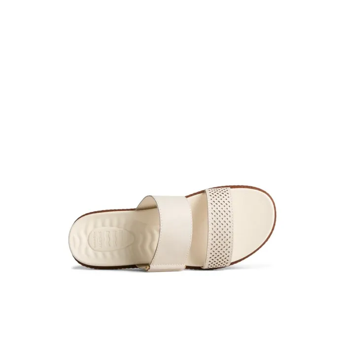 Sperry Sandals Waveside PLUSHWAVE Slide Sandal Bone 8211 Women