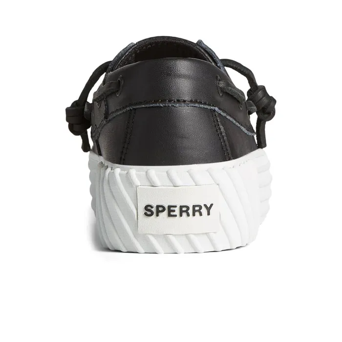 Sperry Sneakers Bahama 20 Leather Platform Sneaker Black 8211 Women