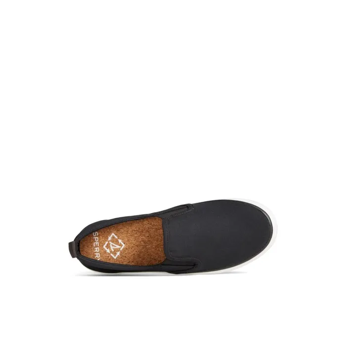 Sperry Sneakers SeaCycled Crest Twin Gore Canvas Sneaker Black 8211 Women