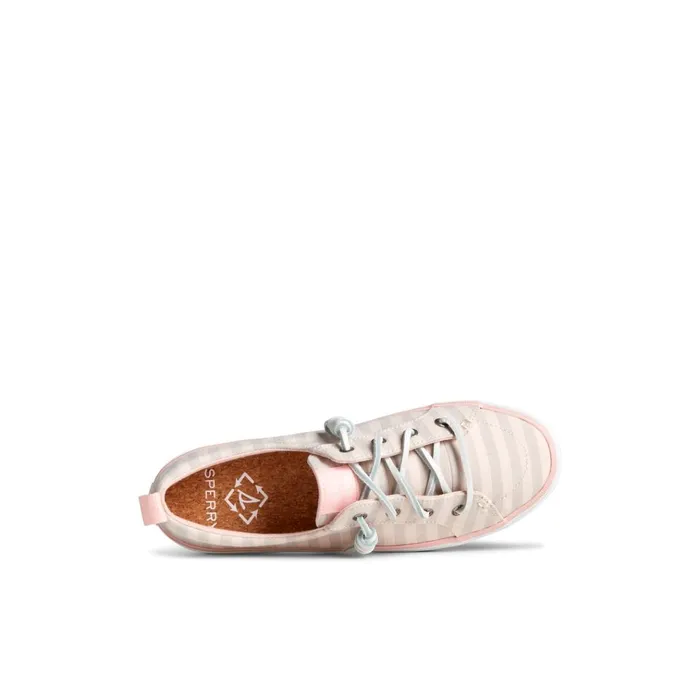 Sperry Sneakers SeaCycled Crest Vibe Striped Textile Sneaker Grey 8211 Women