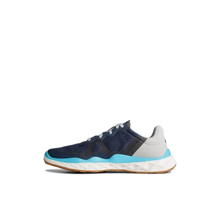 Sperry Sneakers SeaCycled Headsail Sneaker Navy Textile Mixed Material 8211 Women