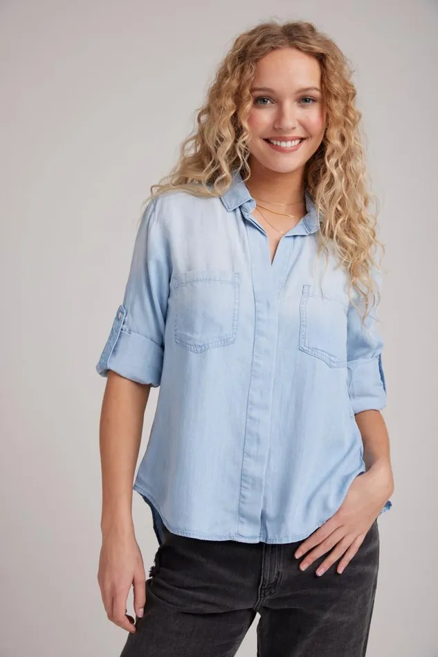 Split Back Button Down 8211 Sunbleach Wash Women Bella Dahl Button Down Split Back Button Down 8211 Sunbleach Wash Women Bella Dahl Button Down