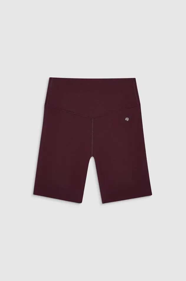 Sport Women ANINE BING Blake Biker Short 8211 Bordeaux
