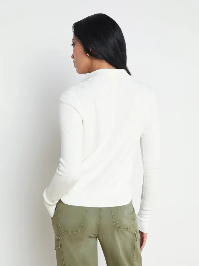 Sterling Sweater Ivoryjewel Button Women L039Agence Knitwear Sterling Sweater Ivoryjewel Button Women L039Agence Knitwear