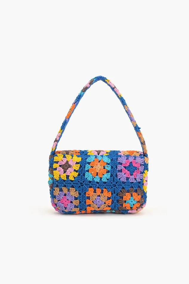 Stitch Please Blue Shoulder Bag Stitch Please Blue Shoulder Bag