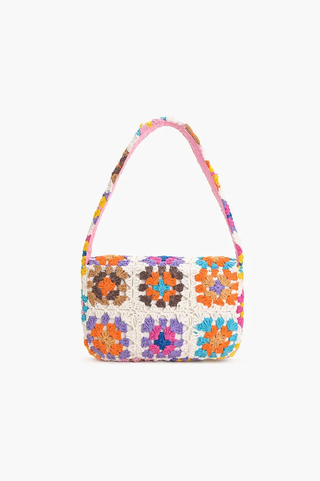Stitch Please White Shoulder Bag Stitch Please White Shoulder Bag