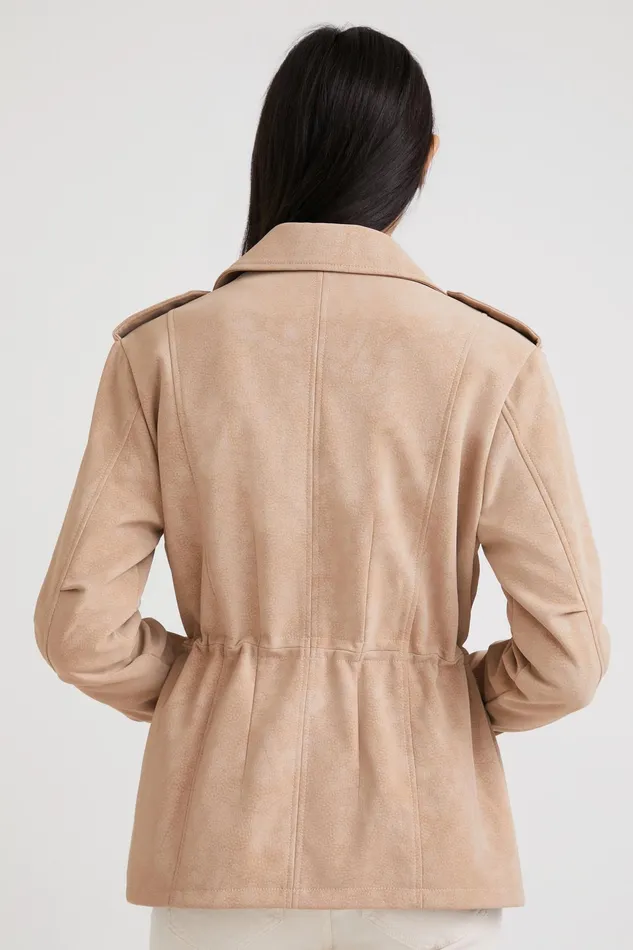 Straightcut Jacket With Pockets Women Desigual Jackets