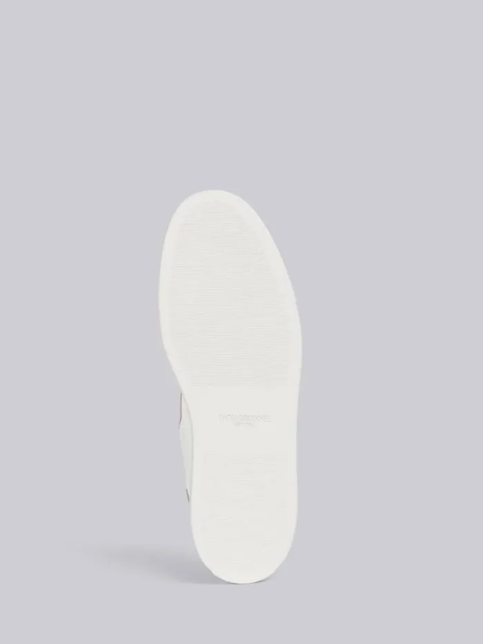 Striped Laceup Sneakers White Men Thom Browne Sneakers Striped Laceup Sneakers White Men Thom Browne Sneakers