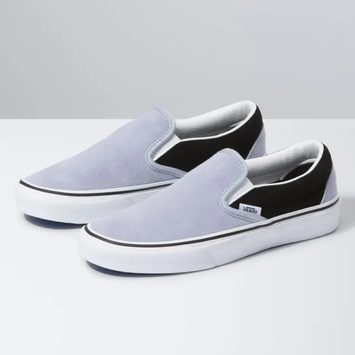 Suede SlipOn Zen BlueBlack Classics Shoes Vans MenWomen
