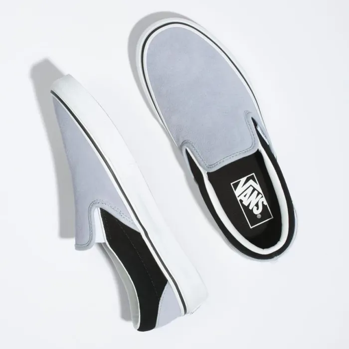 Suede SlipOn Zen BlueBlack Classics Shoes Vans MenWomen Suede SlipOn Zen BlueBlack Classics Shoes Vans MenWomen