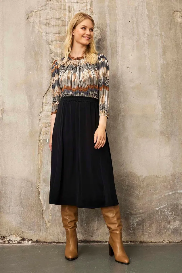 SUSSI SKIRT 15989 999 Black 999 Women IN FRONT SKIRTS