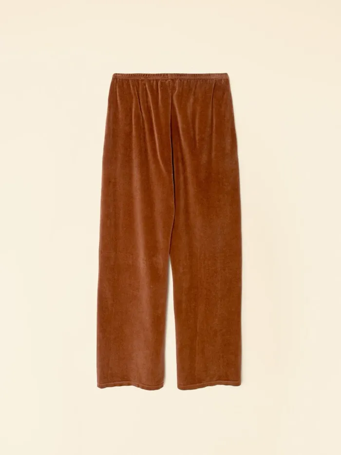 Sweats and Tees Brown Sugar Mavis Velour Sweatpant 8211 XRENA Women Sweats and Tees Brown Sugar Mavis Velour Sweatpant 8211 XRENA Women