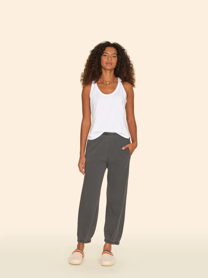 Sweats and Tees Vintage Black Crispin Pant XRENA Women Sweats and Tees Vintage Black Crispin Pant XRENA Women