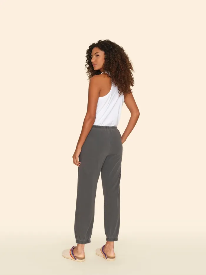 Sweats and Tees Vintage Black Crispin Pant XRENA Women Sweats and Tees Vintage Black Crispin Pant XRENA Women