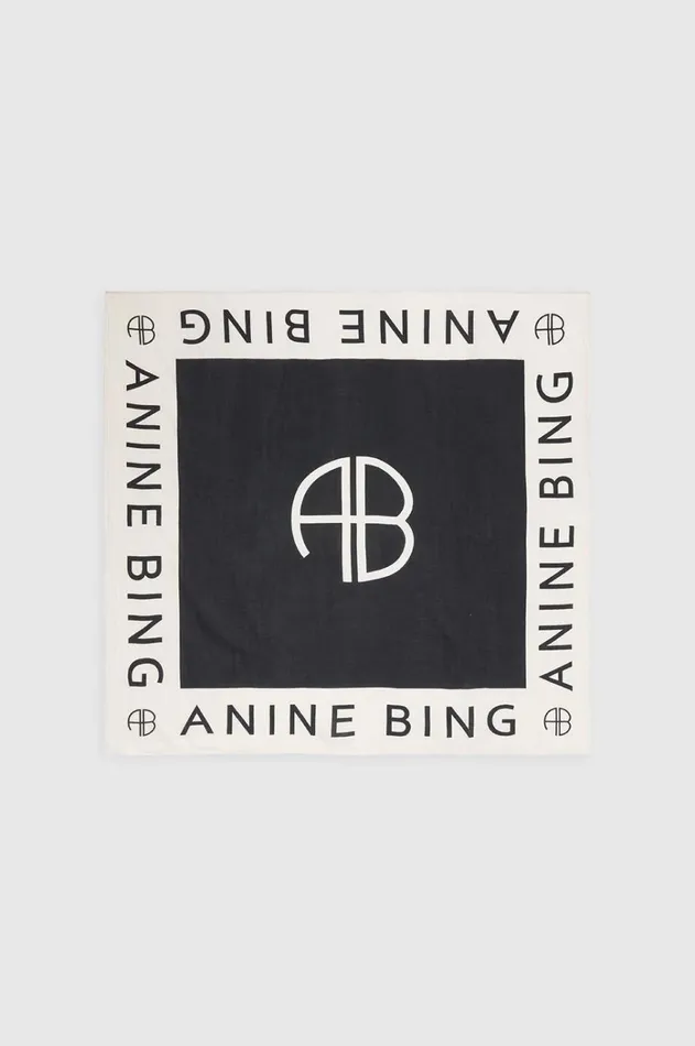 Swimwear Women ANINE BING Praia Sarong In Black And Cream ANINE BING