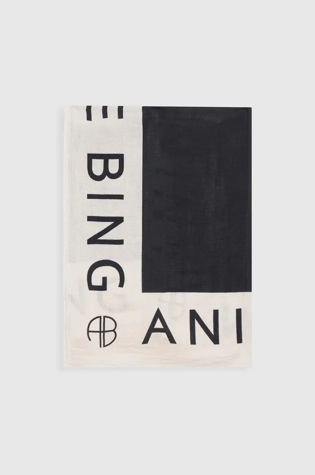 Swimwear Women ANINE BING Praia Sarong In Black And Cream ANINE BING