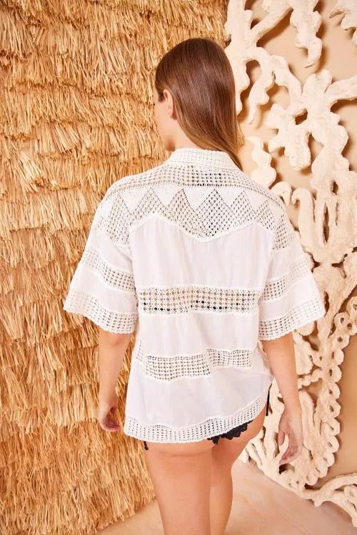Swimwear Women Ulla Johnson Amal Coverup Cowrie Swimwear Women Ulla Johnson Amal Coverup Cowrie