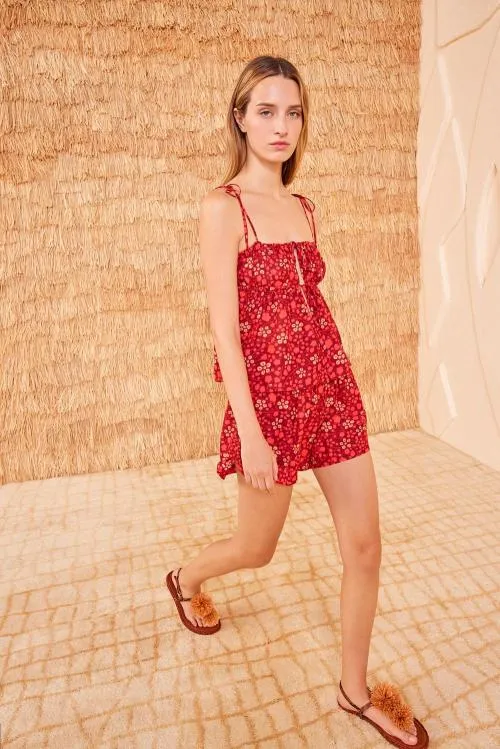 Swimwear Women Ulla Johnson Tallulah Coverup Coral Swimwear Women Ulla Johnson Tallulah Coverup Coral