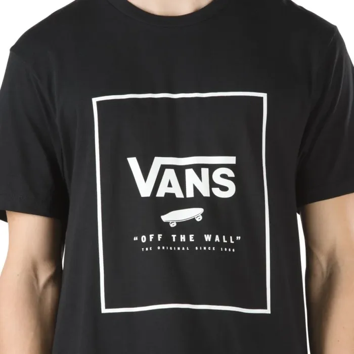 TShirts and Tanks Men Print Box TShirt BlackWhite Vans TShirts and Tanks Men Print Box TShirt BlackWhite Vans