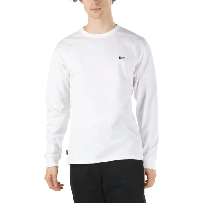 TShirts and Tanks Off The Wall Classic Long Sleeve Tee White 8211 Vans MenWomen
