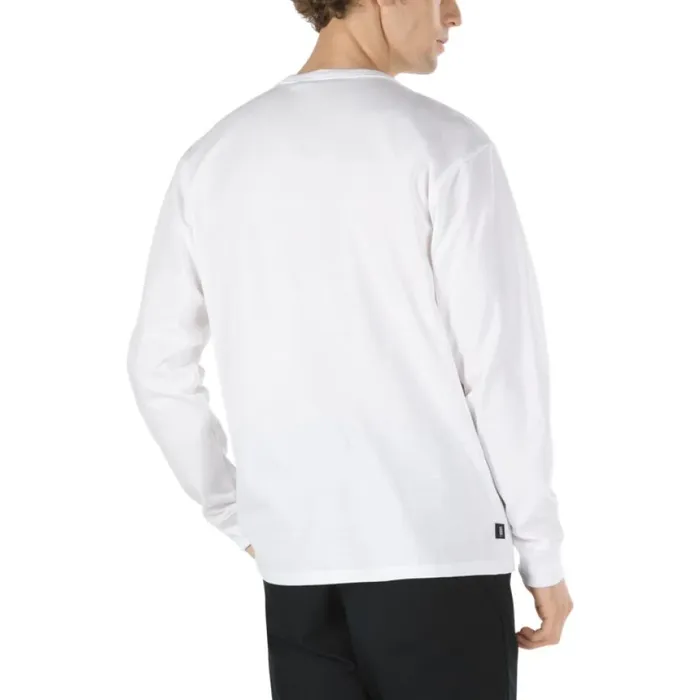 TShirts and Tanks Off The Wall Classic Long Sleeve Tee White 8211 Vans MenWomen