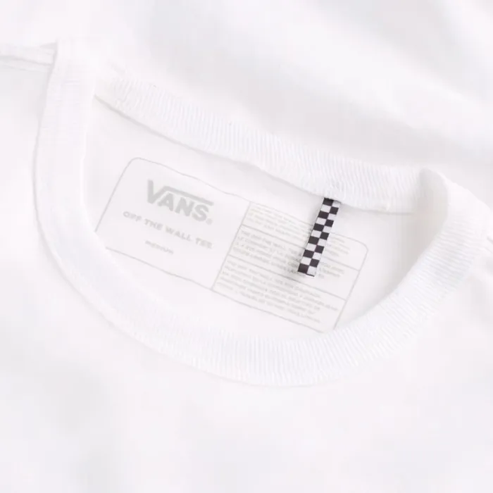 TShirts and Tanks Off The Wall Classic Long Sleeve Tee White 8211 Vans MenWomen