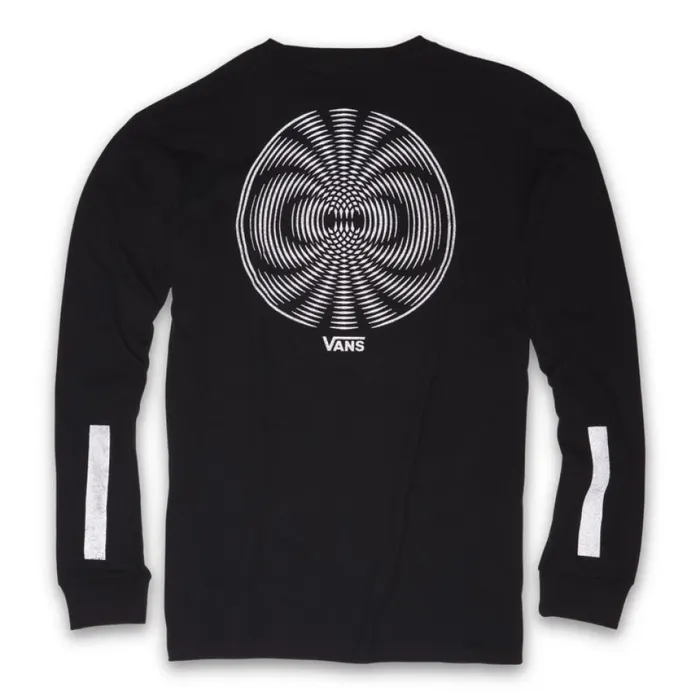 TShirts and Tanks Pro Skate Reflective Long Sleeve TShirt Black Vans Men TShirts and Tanks Pro Skate Reflective Long Sleeve TShirt Black Vans Men