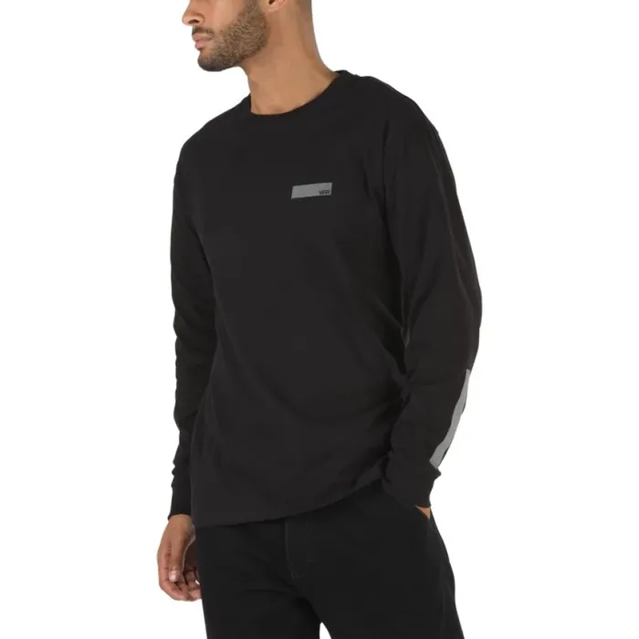 TShirts and Tanks Pro Skate Reflective Long Sleeve TShirt Black Vans Men TShirts and Tanks Pro Skate Reflective Long Sleeve TShirt Black Vans Men