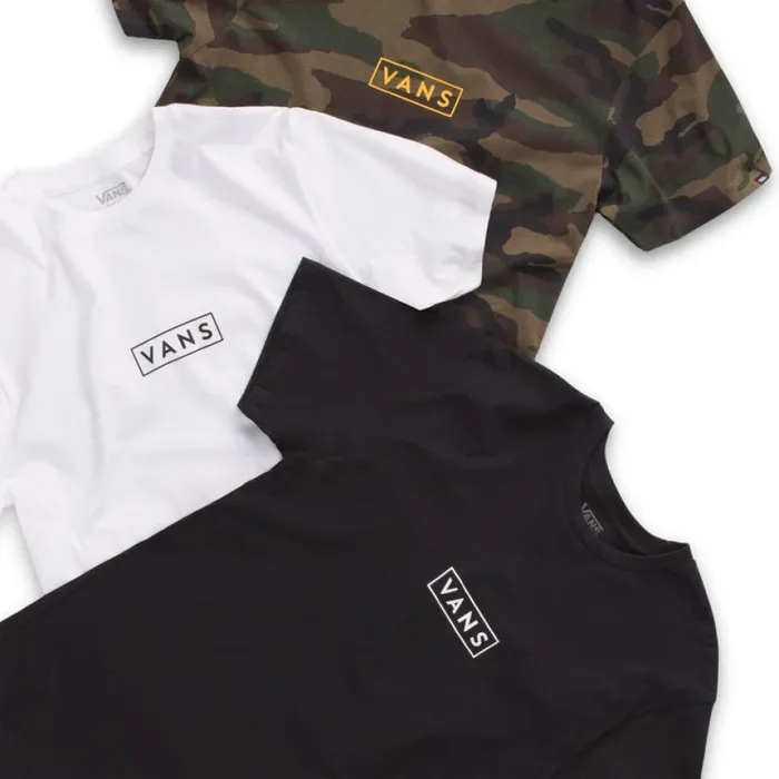 TShirts and Tanks Vans Men Easy Box TShirt BlackWhite TShirts and Tanks Vans Men Easy Box TShirt BlackWhite