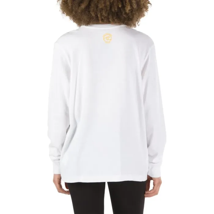 TShirts and Tanks Vans Women 2020 VTCS Logo Long Sleeve Boyfriend Tee White TShirts and Tanks Vans Women 2020 VTCS Logo Long Sleeve Boyfriend Tee White