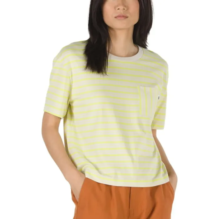 TShirts and Tanks Vans Women Mini Check Top Lemon Tonic