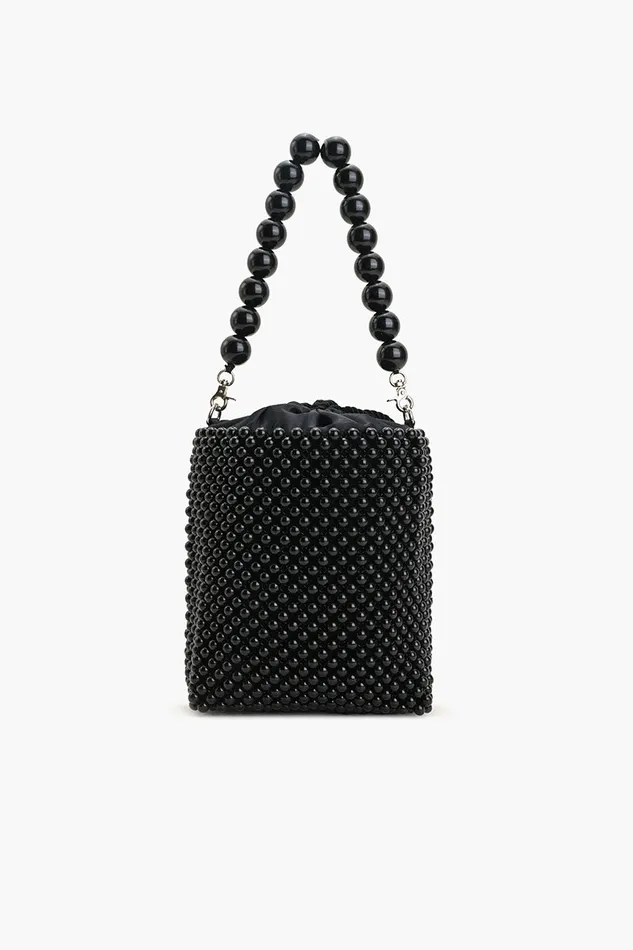 Tahitian Beaded Top Handle Bag Tahitian Beaded Top Handle Bag