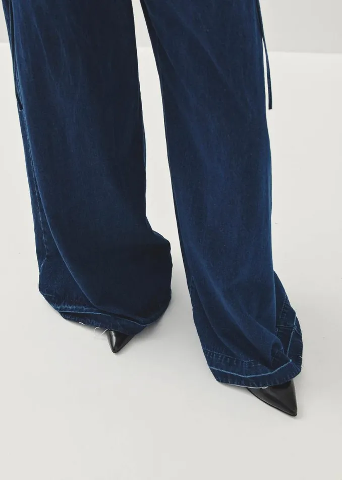 Tania Blue Denim Jumpsuit Women ALOHAS Denim